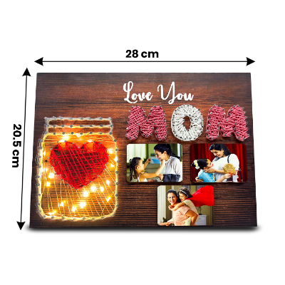 Hand-Crafted String Art Frame